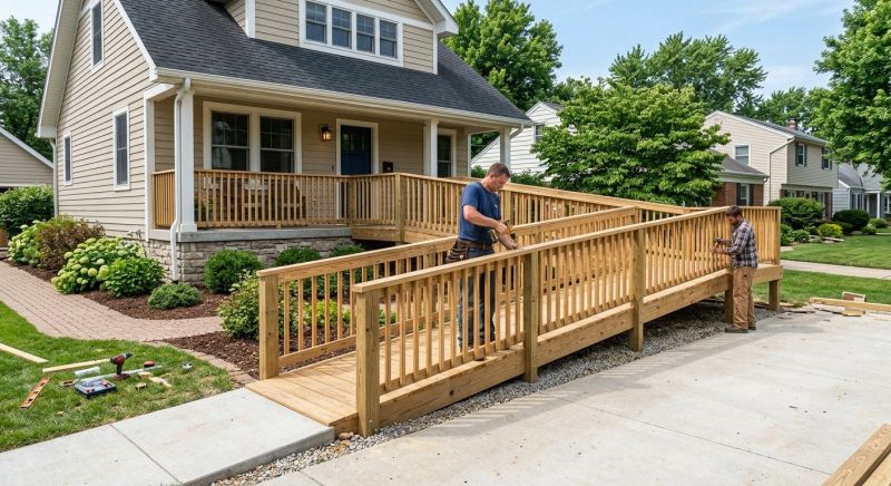 Residential Ramp Installation in Kansas City, KS