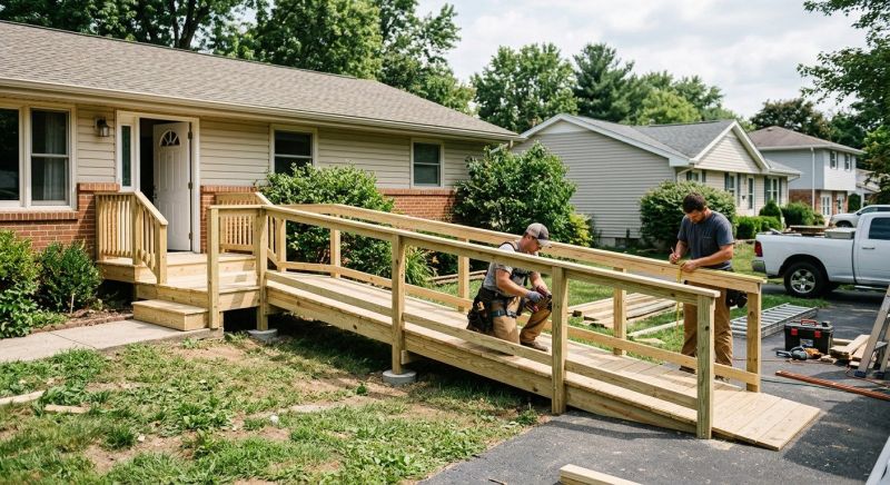 Wheelchair Ramp Construction in Wilmington, NC